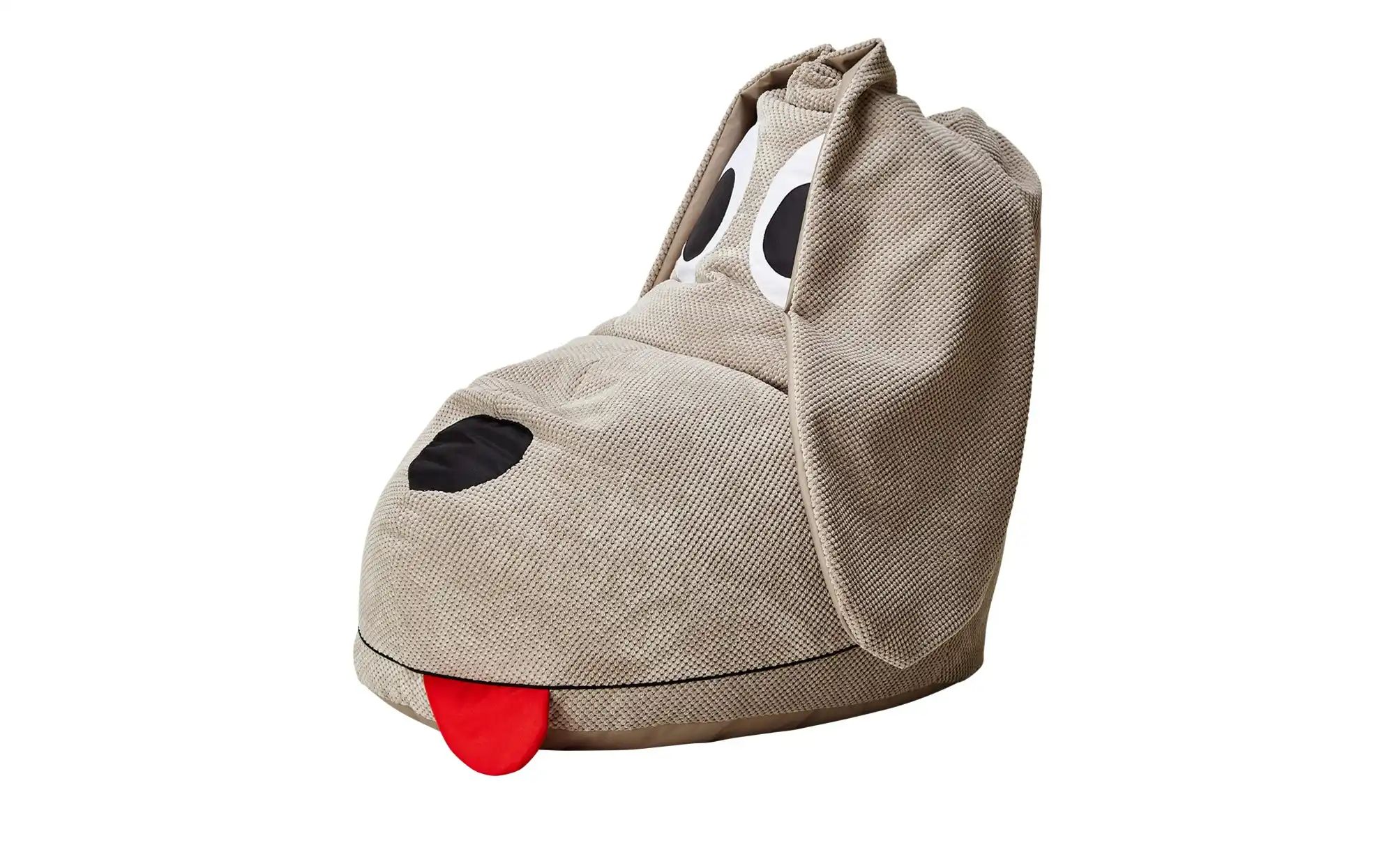 Sitzsack Dog | beige | Maße (cm): B: 93 H: 60 T: 85.0 Babyzimmer & Kinderzimmer > Kinderzimmermöbel > Sitzsäcke - Sconto