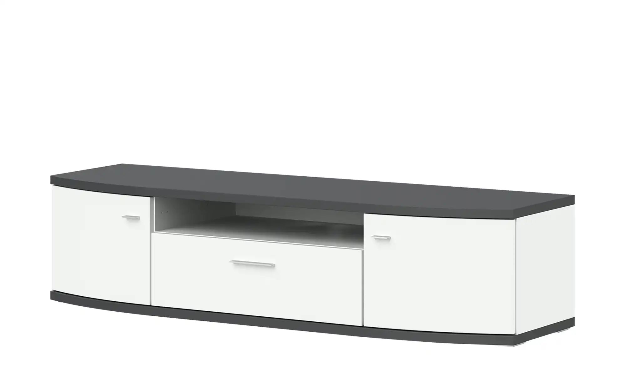 TV-Lowboard Grasse | weiß | Maße (cm): B: 166 H: 41 T: 50.0 Kommoden & Sideboards > Lowboards & TV-Tische - Sconto Image