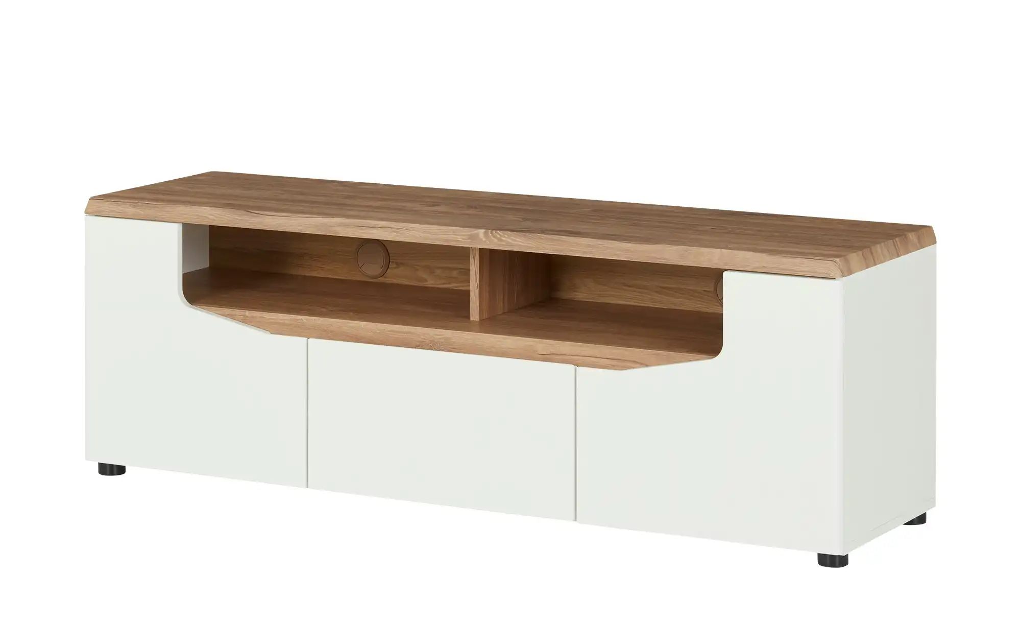 TV-Unterteil Toledo | weiß | Maße (cm): B: 140 H: 48 T: 40.0 Kommoden & Sideboards > Lowboards & TV-Tische - Sconto Image