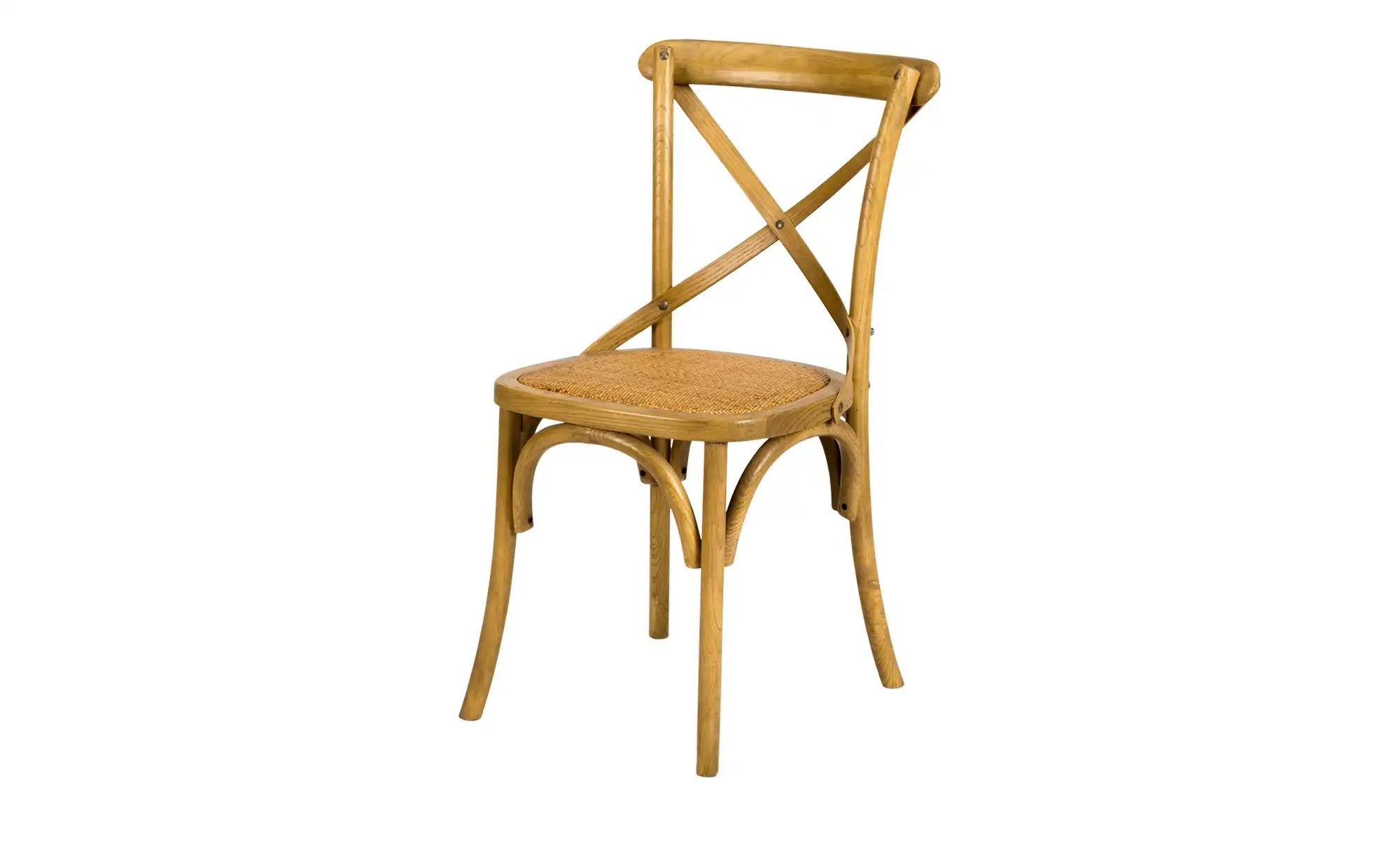 Stuhl in Antikoptik Hobart ¦ holzfarben ¦ Maße (cm): B: 50 H: 88 T: 55 Stühle > Esszimmerstühle - Sconto