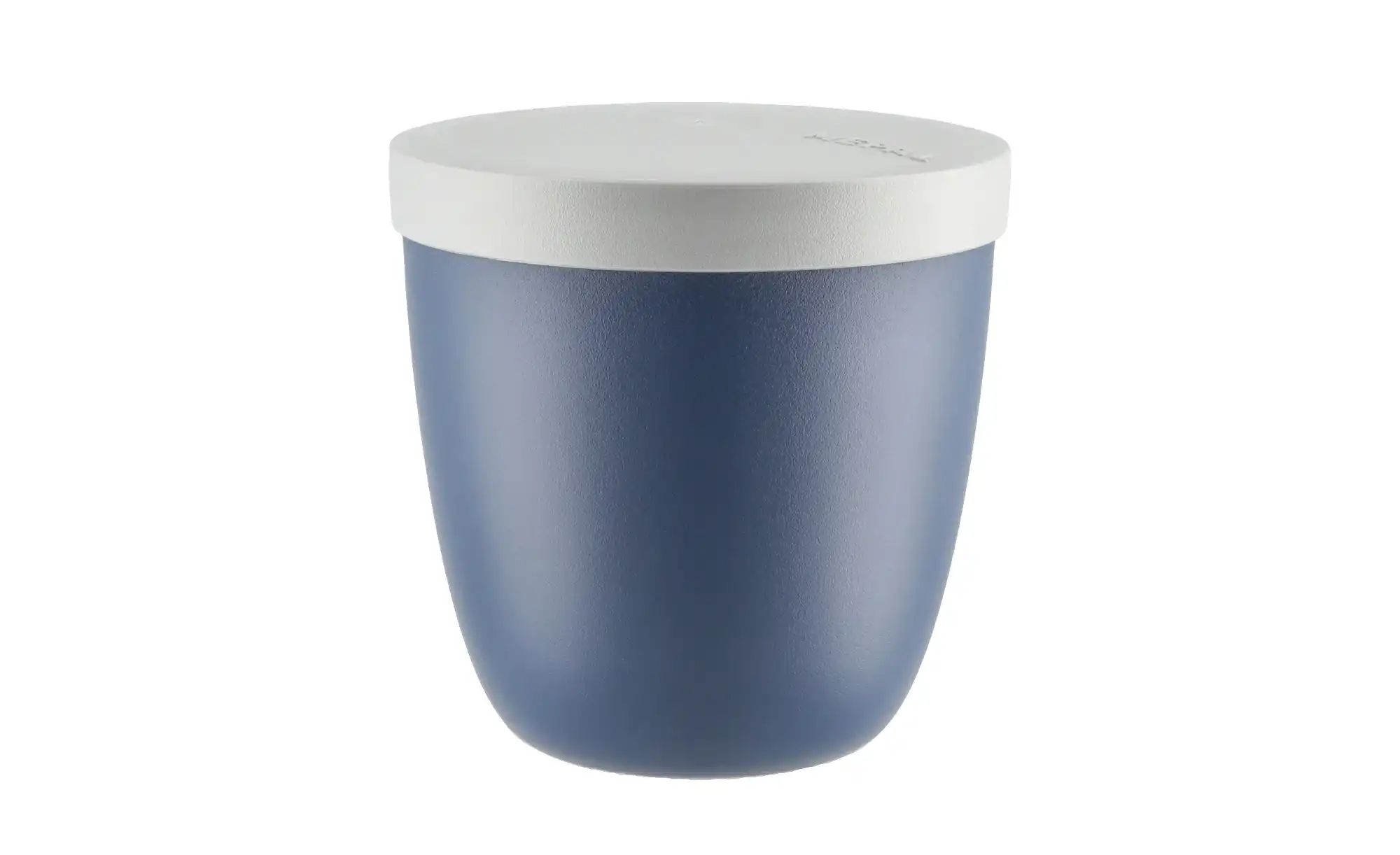 Mepal Snackpot To Go, 0,5l  Ellipse ¦ blau ¦ Kunststoff ¦ Maße (cm): H: 10,8  Ø: [10.7]  -