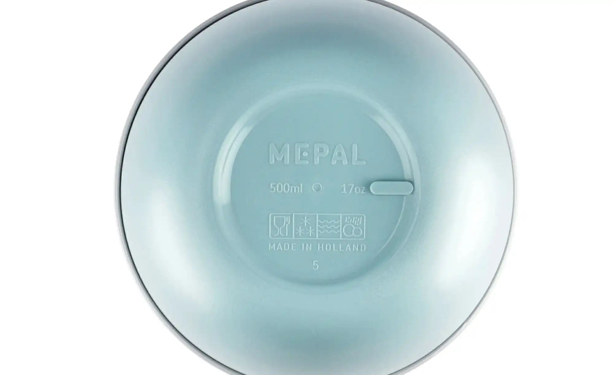 Mepal Snackpot To Go, 0,5l  Ellipse ¦ grün ¦ Kunststoff ¦ Maße (cm): H: 10,8  Ø: [10.7]  -