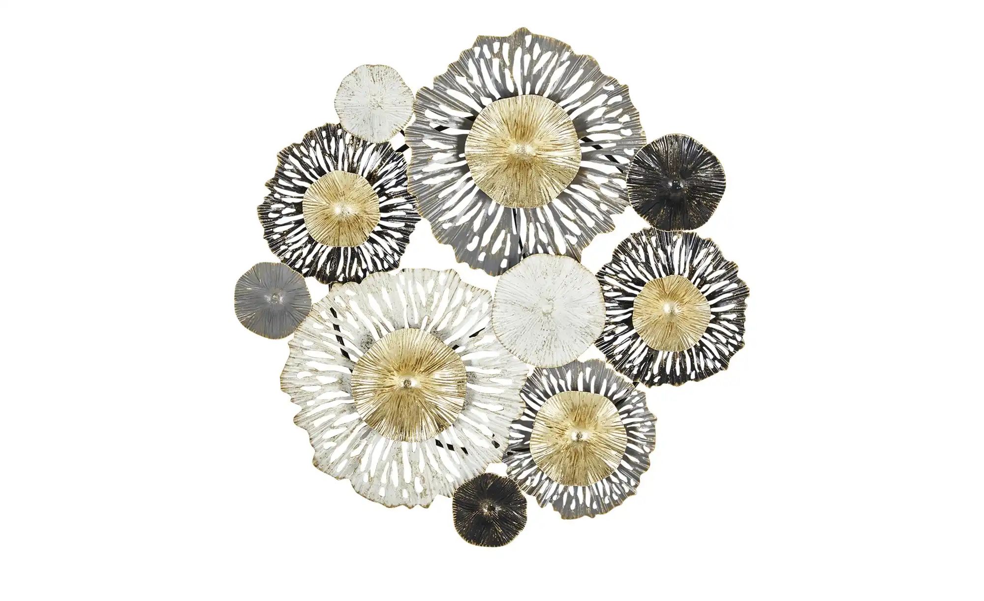 Wanddekoration | silber | Metall | Maße (cm): B: 62 H: 61 Dekoration > Dekoartikel - Sconto