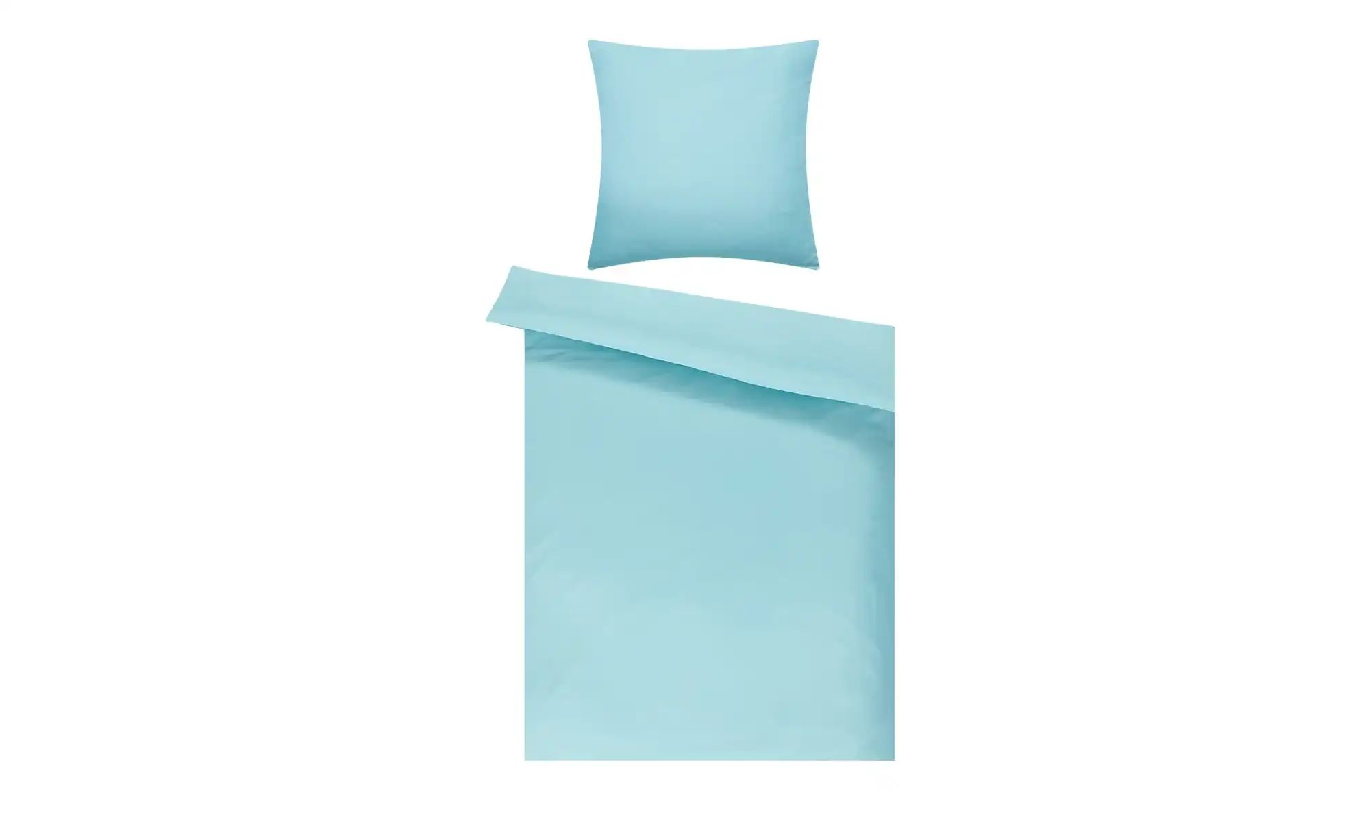 levelone Microfaser-Bettwäsche | türkis/petrol | Maße (cm): B: 135 Bettwaren > Bettwäsche - Sconto Image