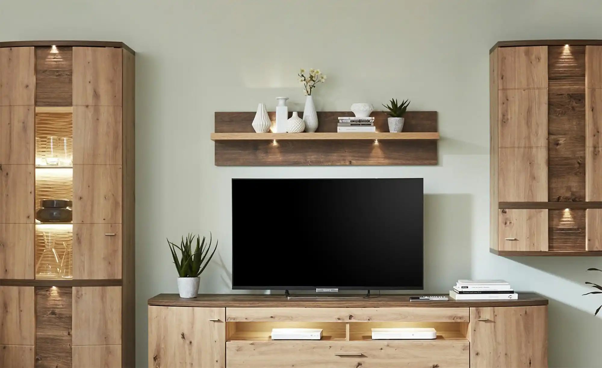 LED Beleuchtung Grasse | silber Lampen & Leuchten > Möbelleuchten - Sconto Image