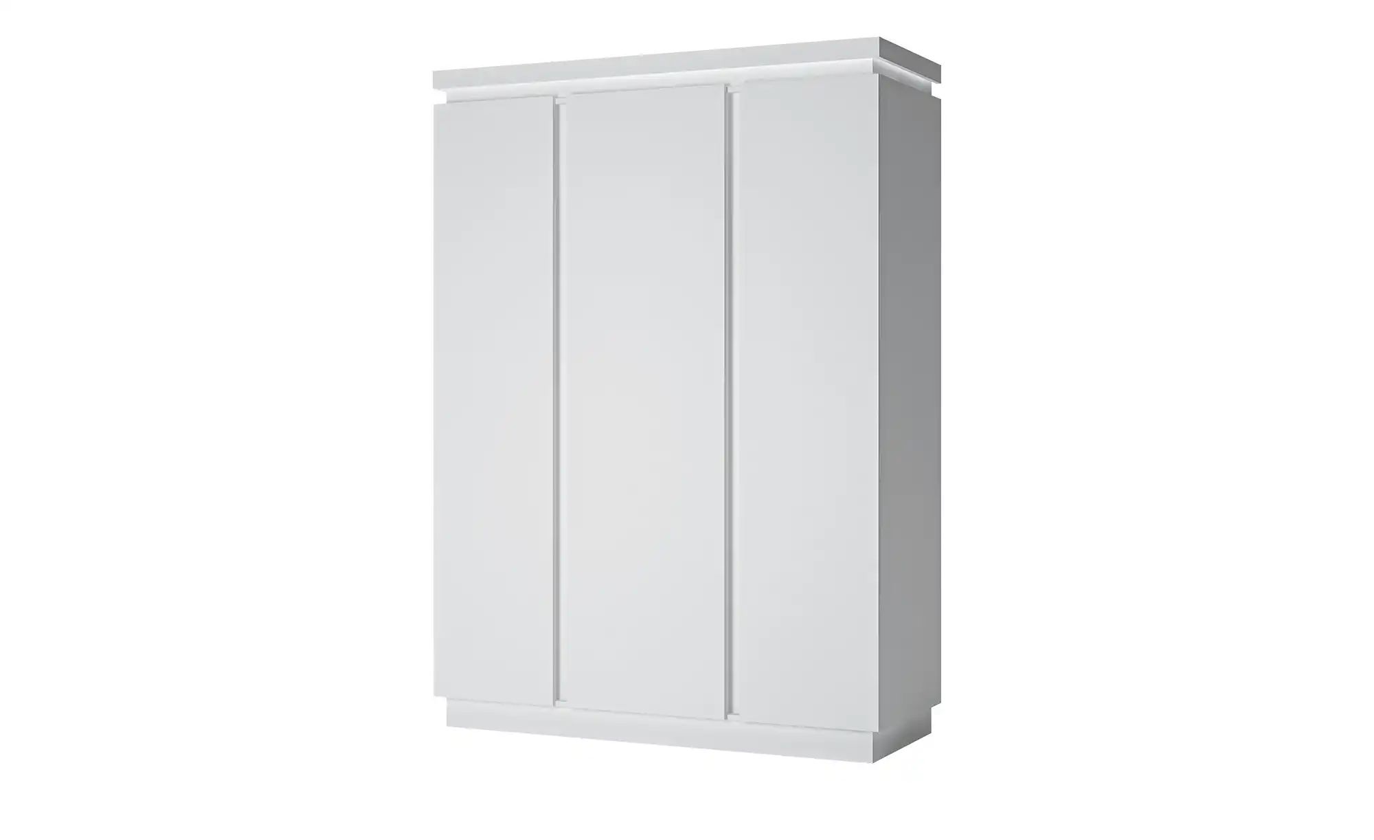 Schrank Lyon | weiß | Maße (cm): B: 156 H: 217 T: 60.0 Schränke > Kleiderschränke > Drehtürenschränke - Sconto Image