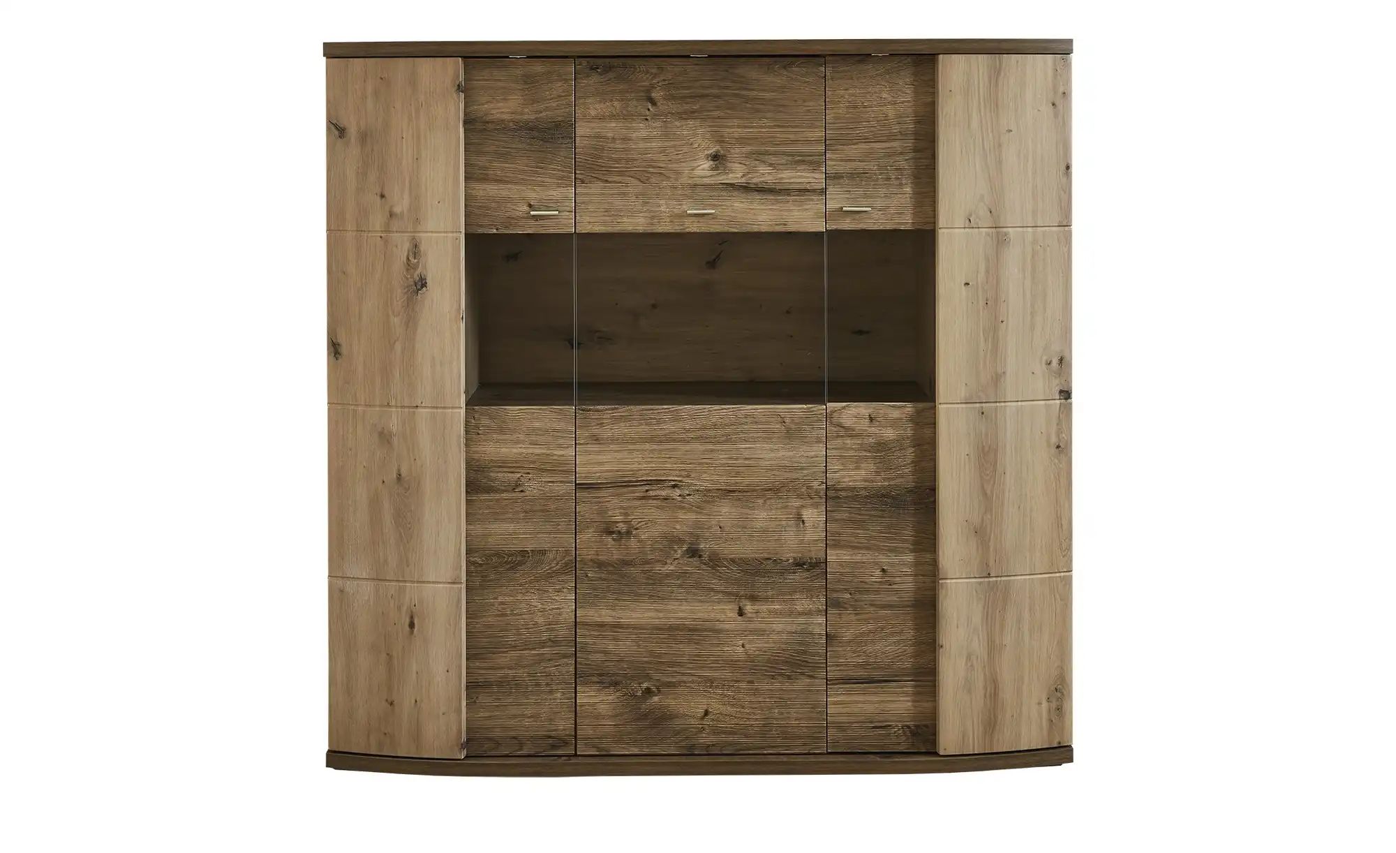 Highboard Grasse | holzfarben | Maße (cm): B: 144 H: 140 T: 43.0 Kommoden & Sideboards > Highboards - Sconto Image