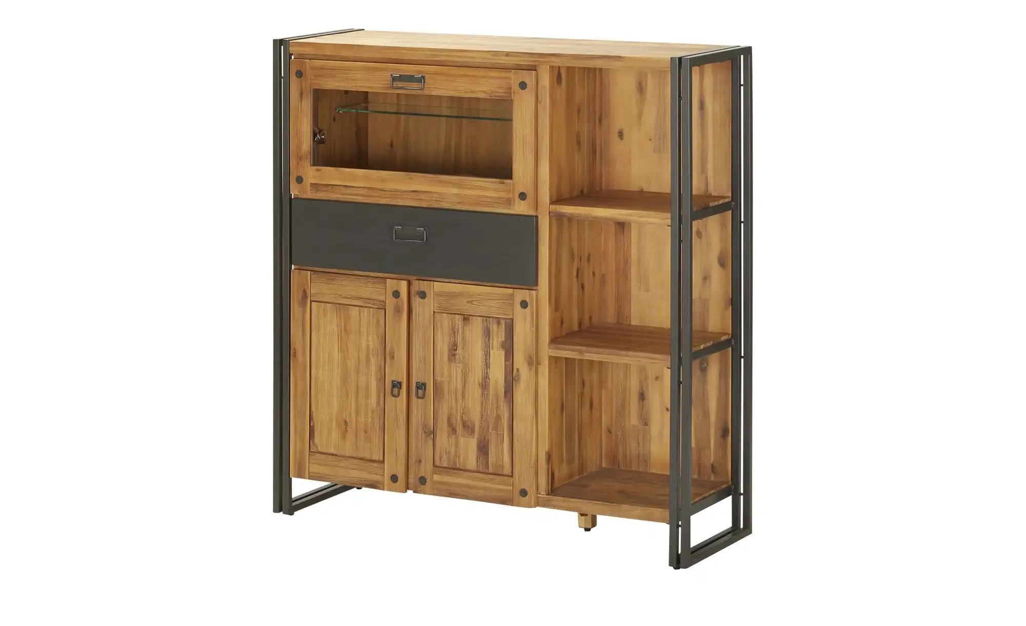 Highboard Detroit holzfarben Maße (cm): B: 119 H: 124 T: 40.0 - Höffner - Image 2
