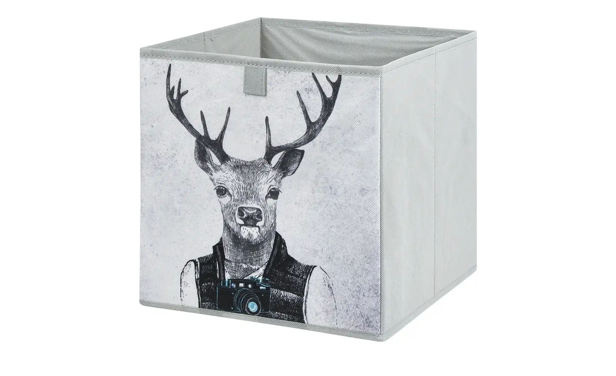 Faltbox Deer | mehrfarbig | Polypropylen,Karton | Maße (cm): B: 28 H: 28 T: 28.0 Aufbewahren & Ordnen > Aufbewahrungsboxen - Sconto Image