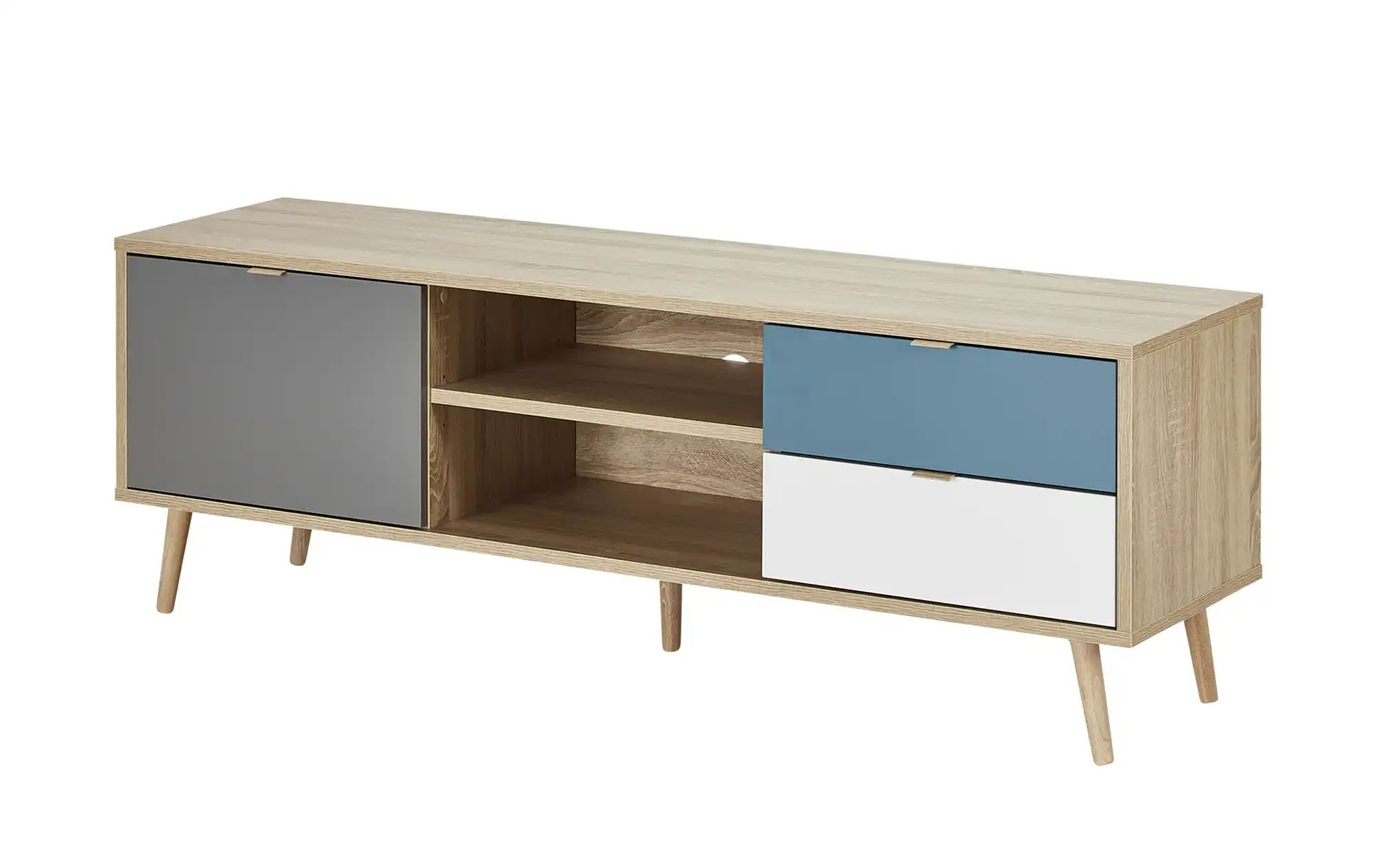 TV-Lowboard Vasto | mehrfarbig | Maße (cm): B: 150 H: 52 T: 40.0 Kommoden & Sideboards > Lowboards & TV-Tische - Sconto Image