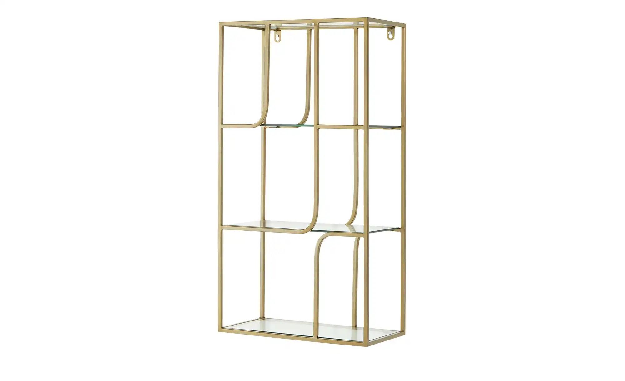 Wandregal | gold | Maße (cm): B: 40 H: 75 T: 21.0 Regale > Wandregale - Sconto