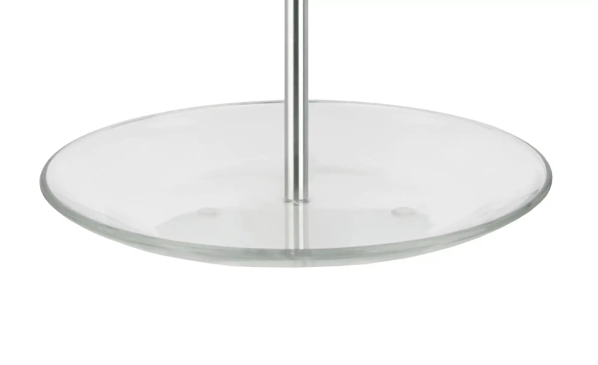 Peill+Putzler Etagere ¦ transparent/klar ¦ Metall, Glas  ¦ Maße (cm): H: 21  Ø: [21.0]  -