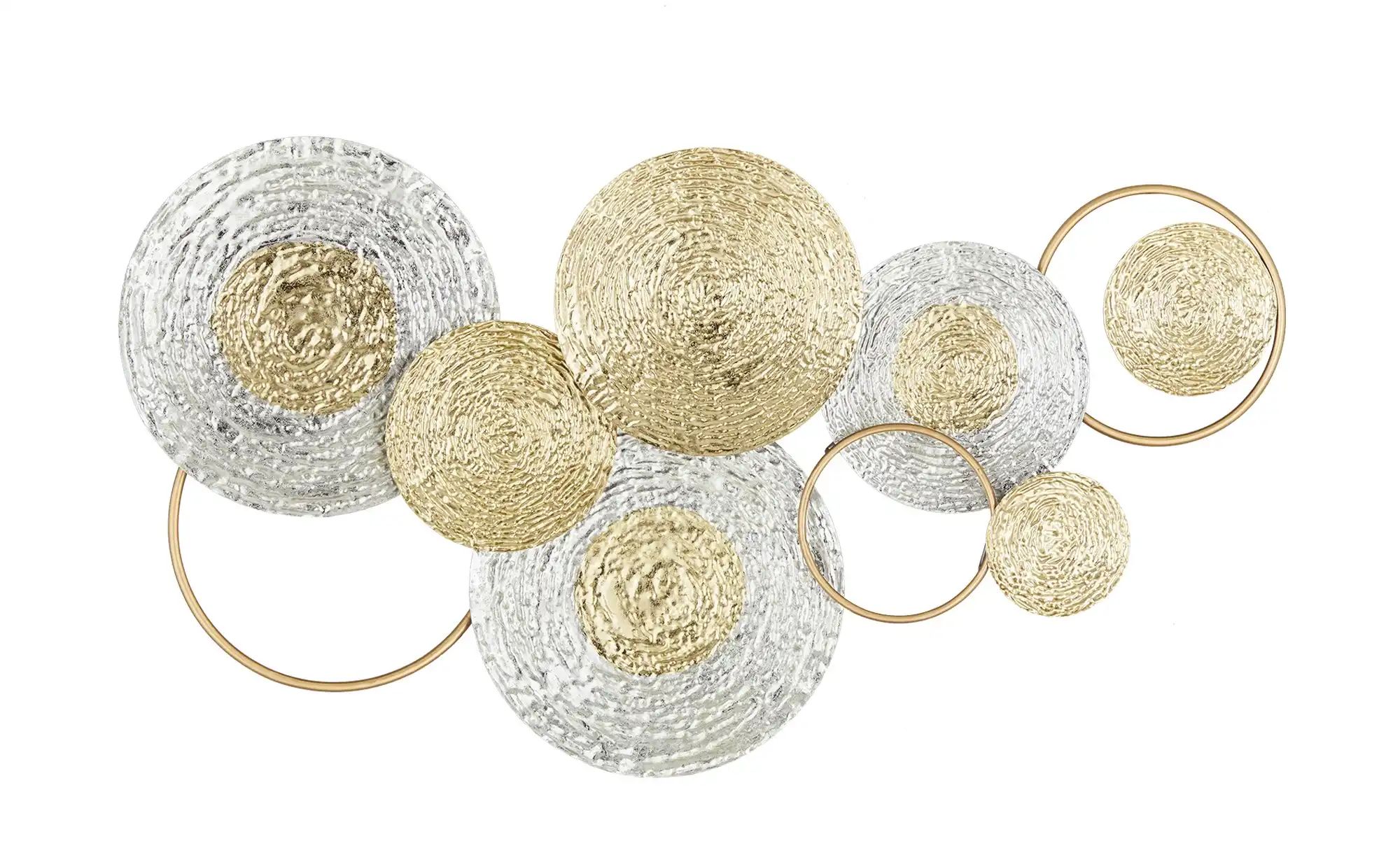 Wanddekoration | gold | Metall | Maße (cm): H: 59,5 T: 6.4 Dekoration > Dekoartikel - Sconto