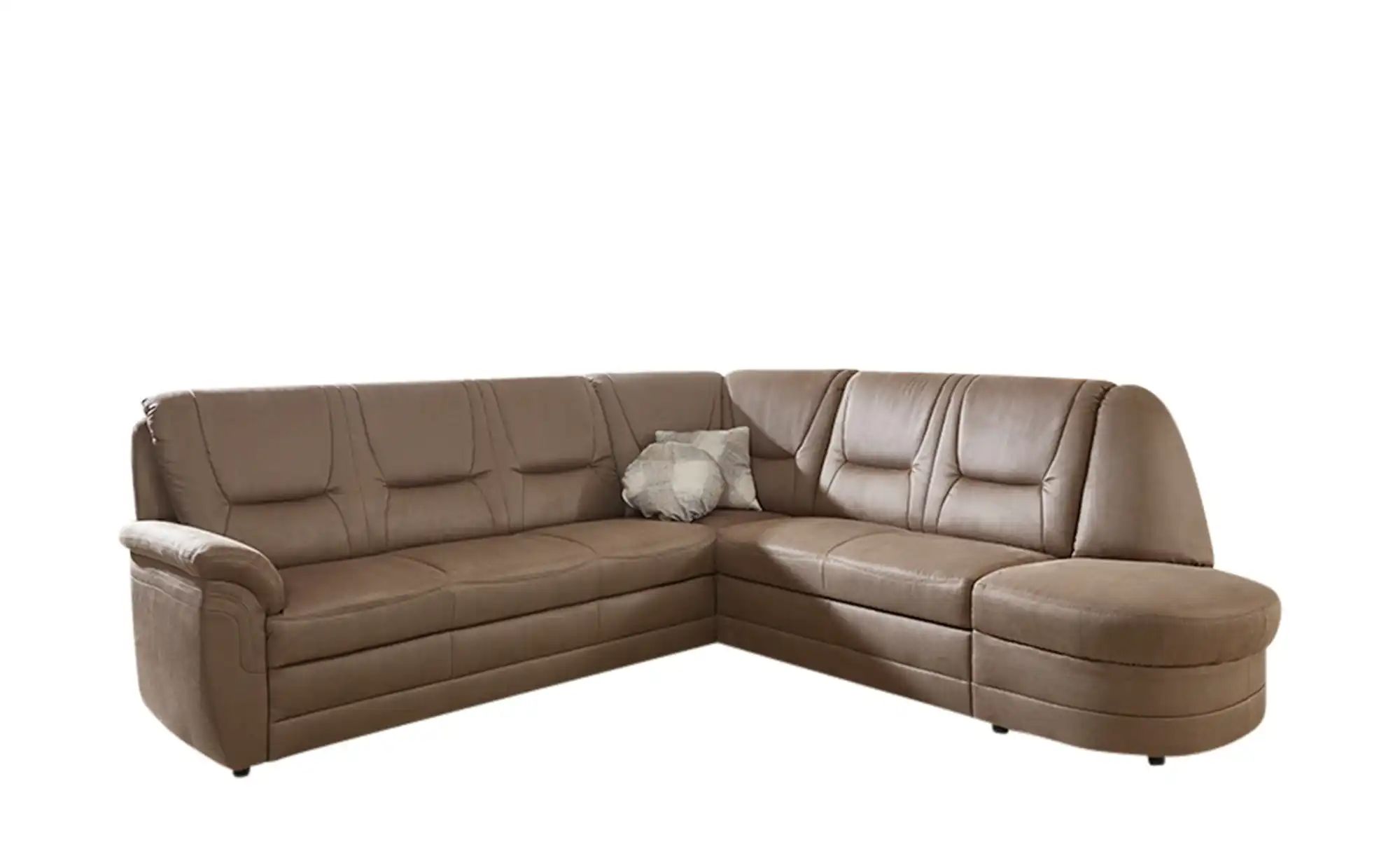 meinSofa Polsterecke Polly A - braun - Sconto