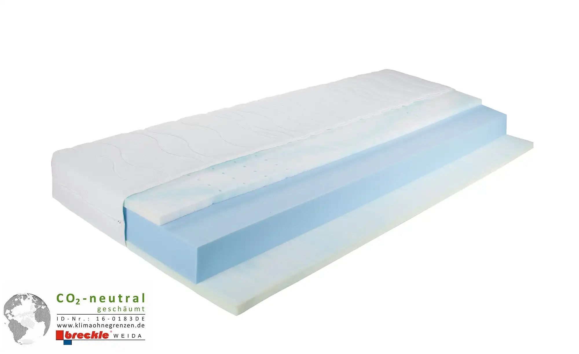 Kaltschaummatratze XXL | weiß | Maße (cm): B: 80 H: 20 T: 200.0 Matratzen & Lattenroste > Matratzenarten > Kaltschaummatratzen - Sconto