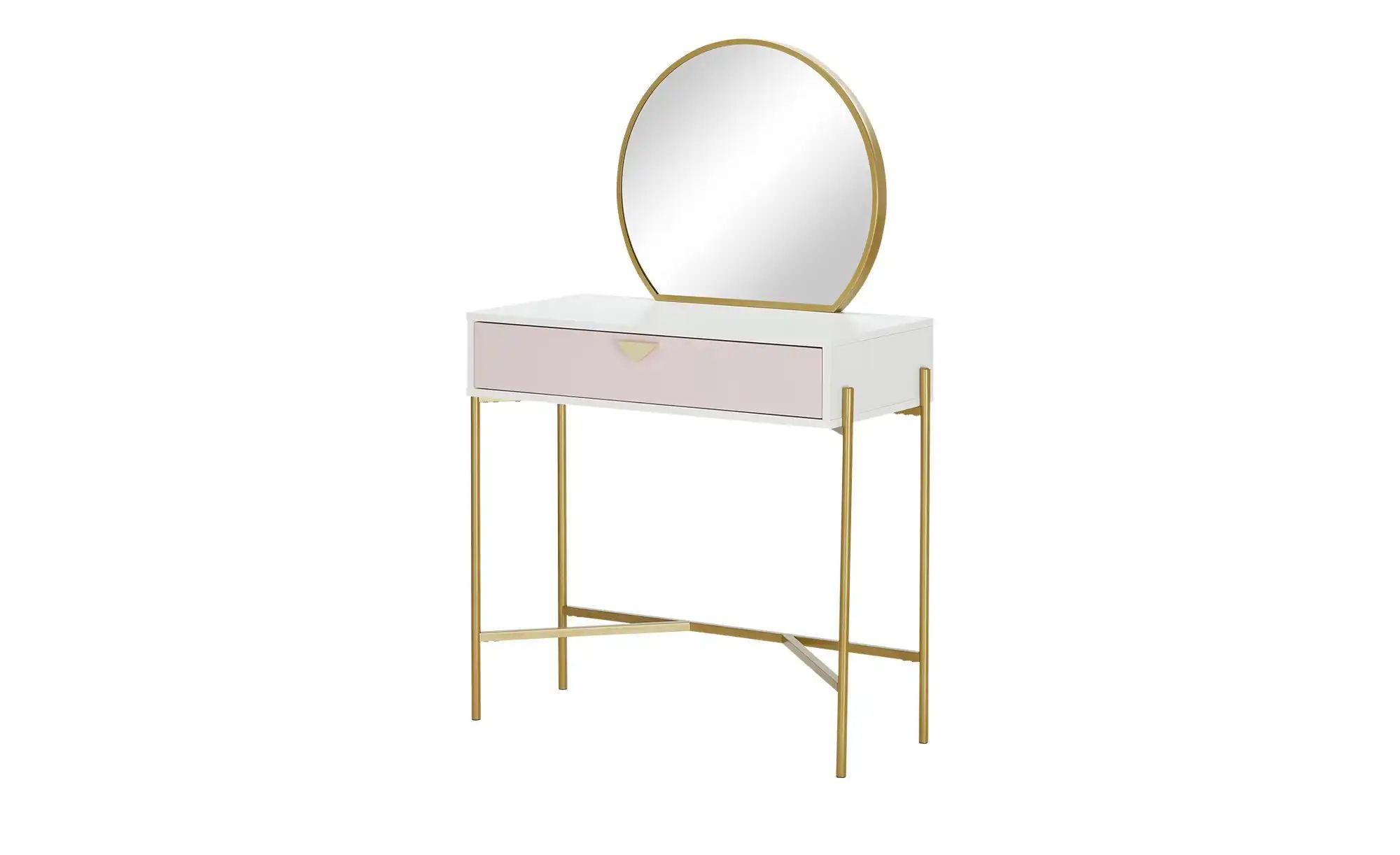 Schminktisch Narni | weiß | Maße (cm): B: 83,9 H: 130 T: 40.0 Tische > Schminktische - Sconto