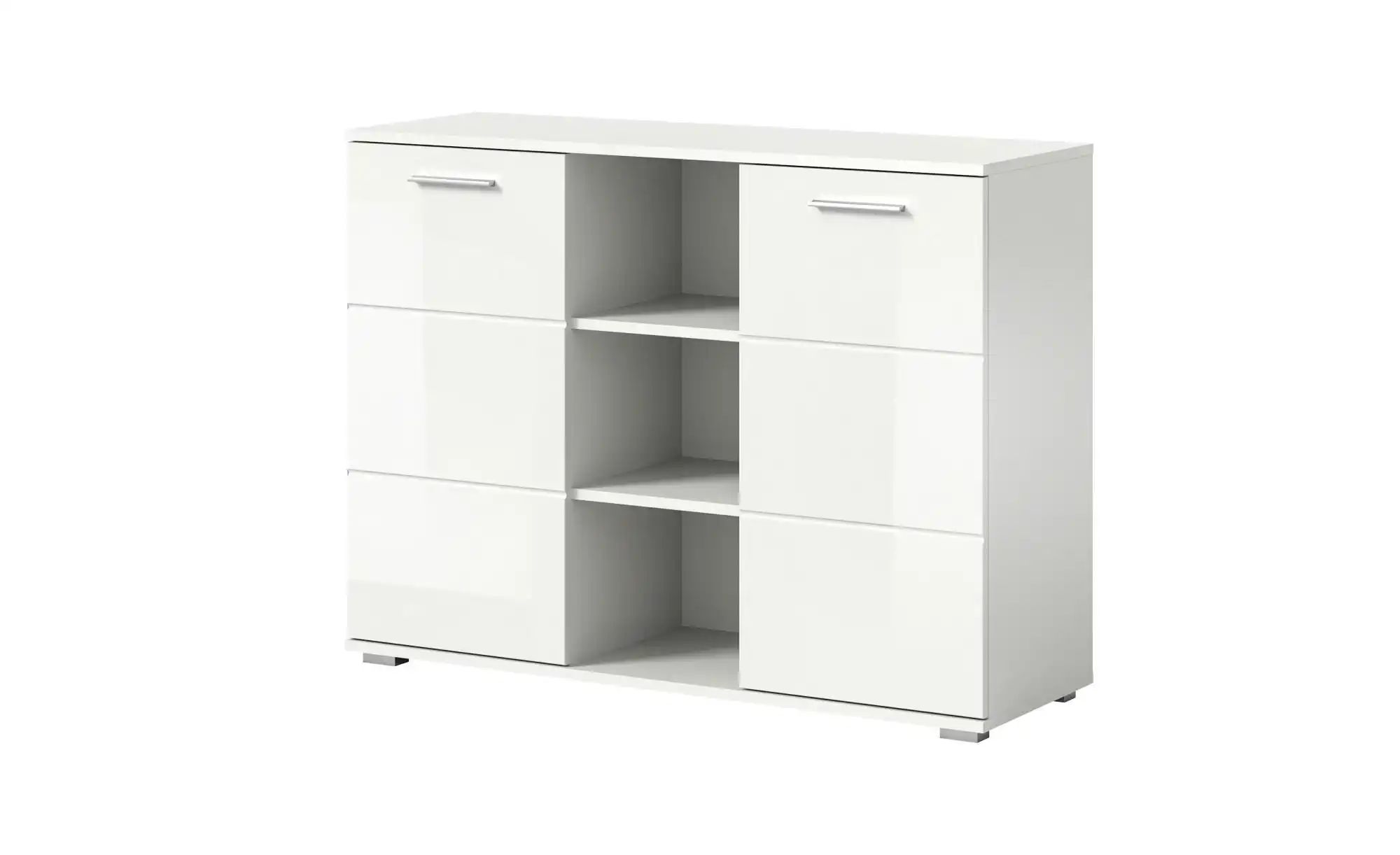 Kommode | weiß | Maße (cm): B: 110 H: 83 Kommoden & Sideboards > Kommoden - Sconto