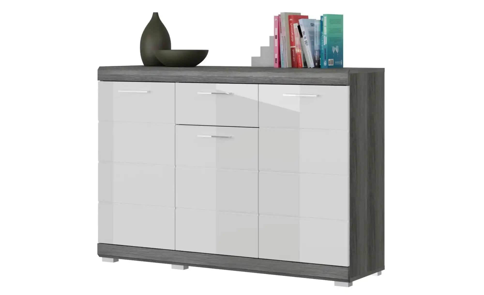 Kommode | weiß | Maße (cm): B: 120 H: 85 T: 37.0 Kommoden & Sideboards > Kommoden - Sconto