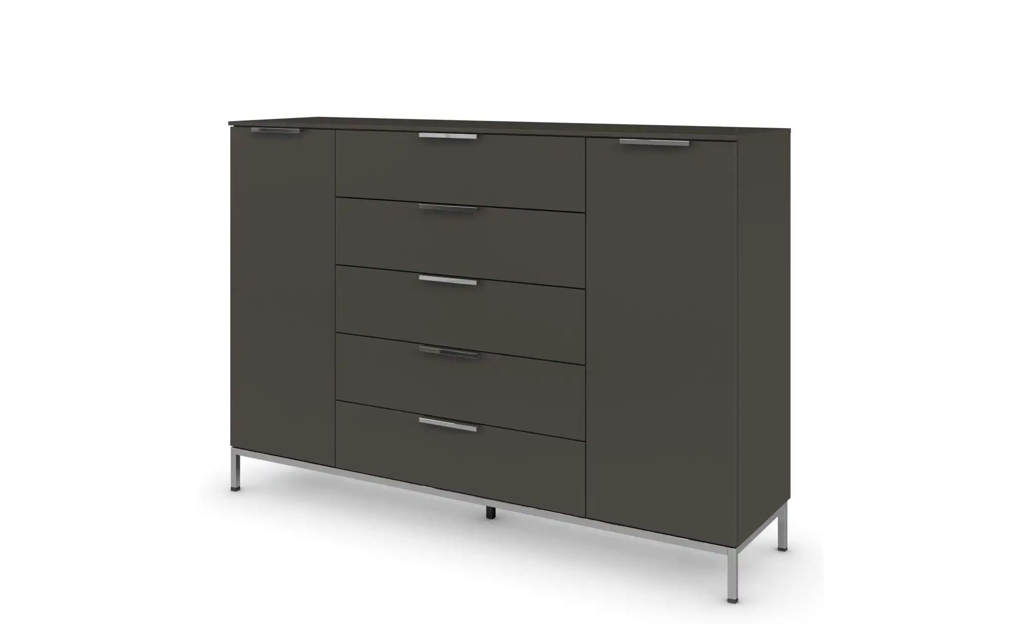 Highboard Flipp | schwarz | Maße (cm): B: 160 H: 111 Kommoden & Sideboards > Highboards - Sconto Image