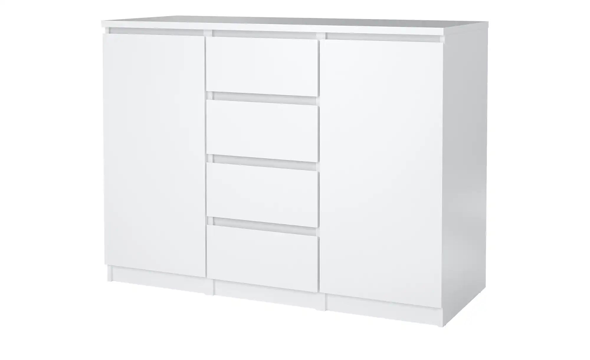 Sideboard Nardo weiß Maße (cm): B: 120,8 H: 90,7 T: 50.0 - Höffner - Bild 3