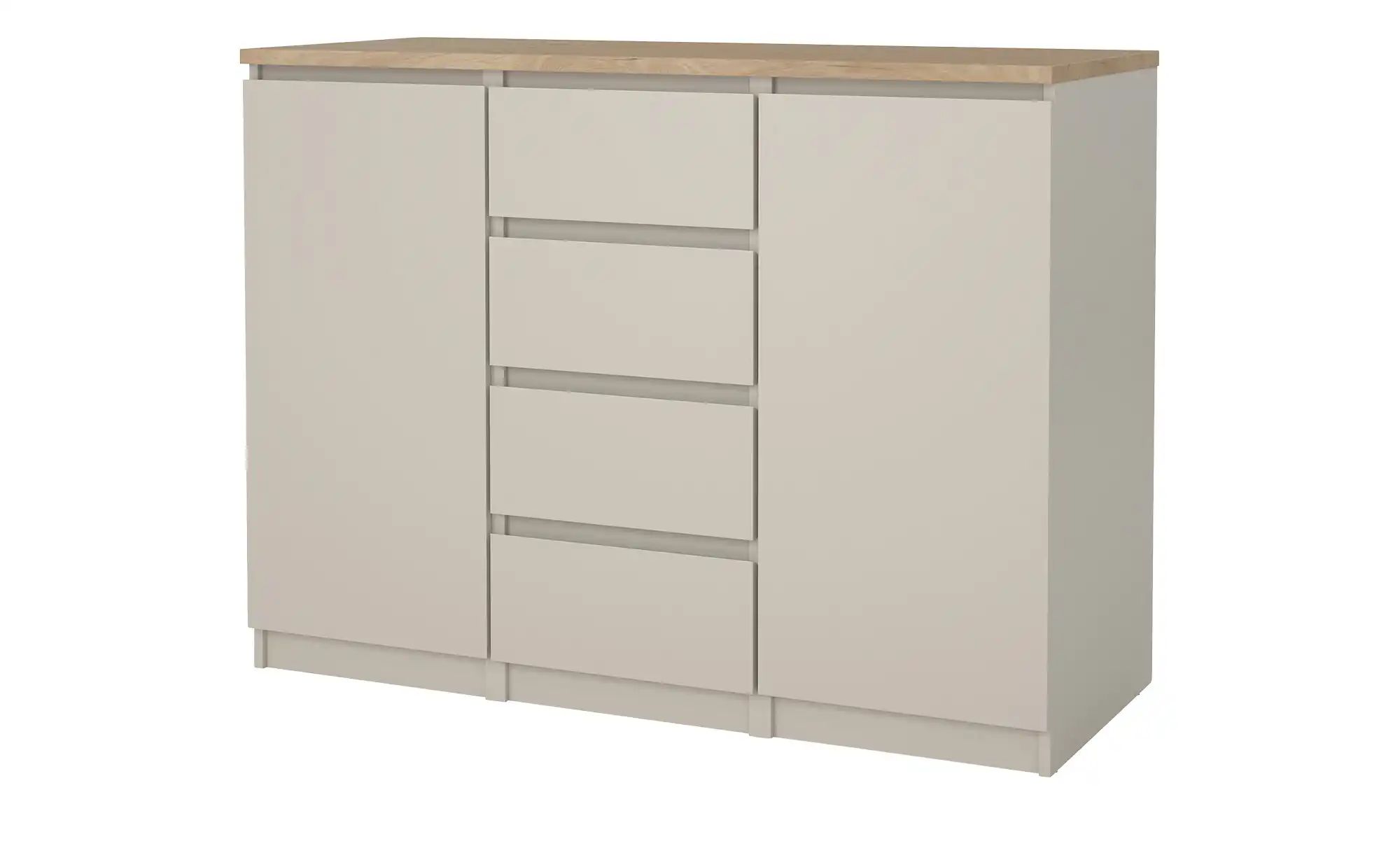 Sideboard Nardo beige Maße (cm): B: 120,8 H: 90,7 T: 50.0 - Höffner - Image 2