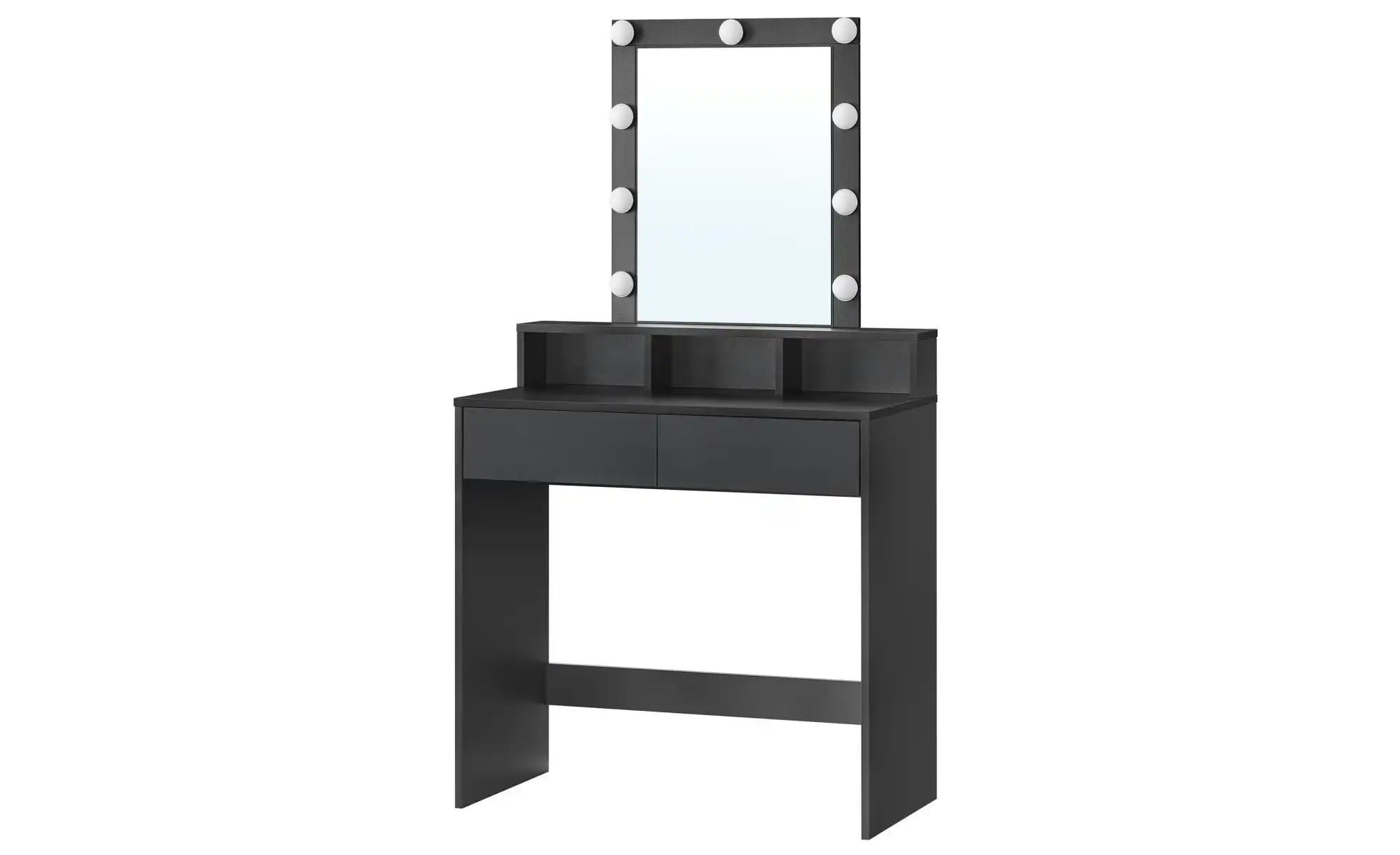 Schminktisch | schwarz | Maße (cm): B: 40 H: 145 Tische > Schminktische - Sconto