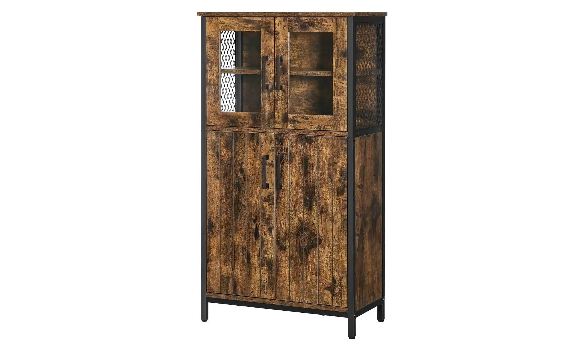 Highboard ¦ braun ¦ Maße (cm): B: 60 H: 108 Kommoden & Sideboards