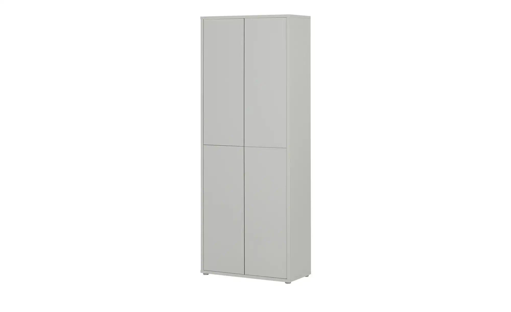Mehrzweckschrank Bolivar ¦ grau ¦ Maße (cm): B: 74,3 H: 192 T: