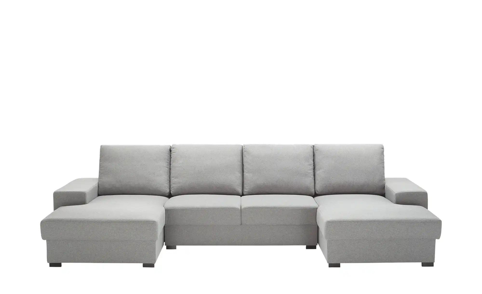 Wohnlandschaft Renée | grau | Maße (cm): B: 344 H: 90 T: 160.0 Sofas > Wohnlandschaften - Sconto
