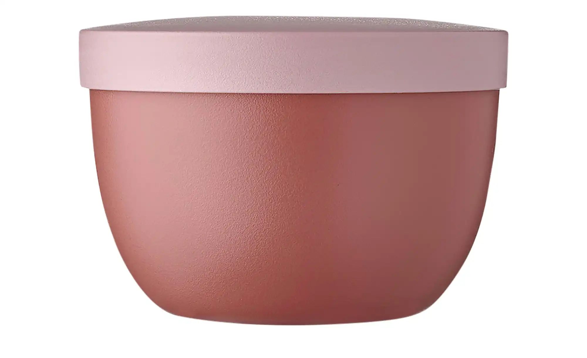 Mepal Snackpot To Go  Ellipse ¦ rosa/pink ¦ Kunststoff ¦ Maße (cm): H: 7,6  Ø: [10.7]  –