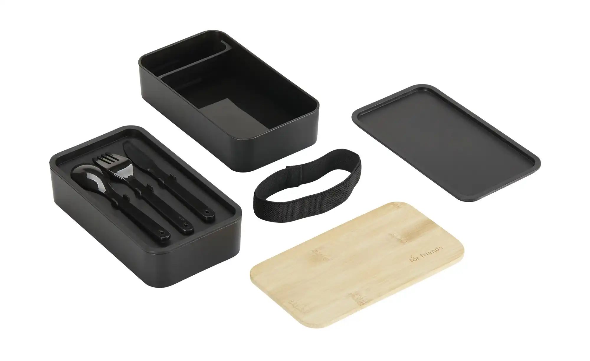 for friends Bento Lunchbox ¦ schwarz ¦...