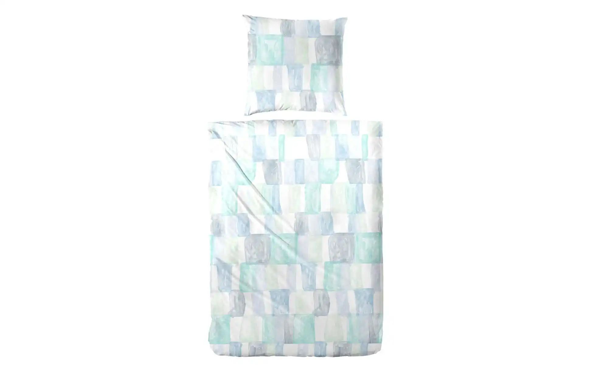 Bettwäsche-Set | blau | Maße (cm): B: 155 H: 1 Bettwaren > Bettwäsche - Sconto