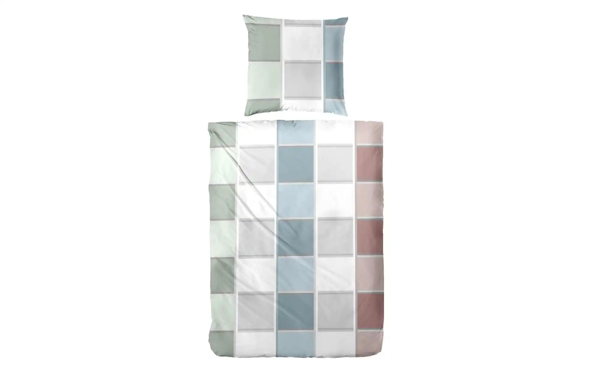 Bettwäsche-Set | blau | Maße (cm): B: 155 H: 1 Bettwaren > Bettwäsche - Sconto