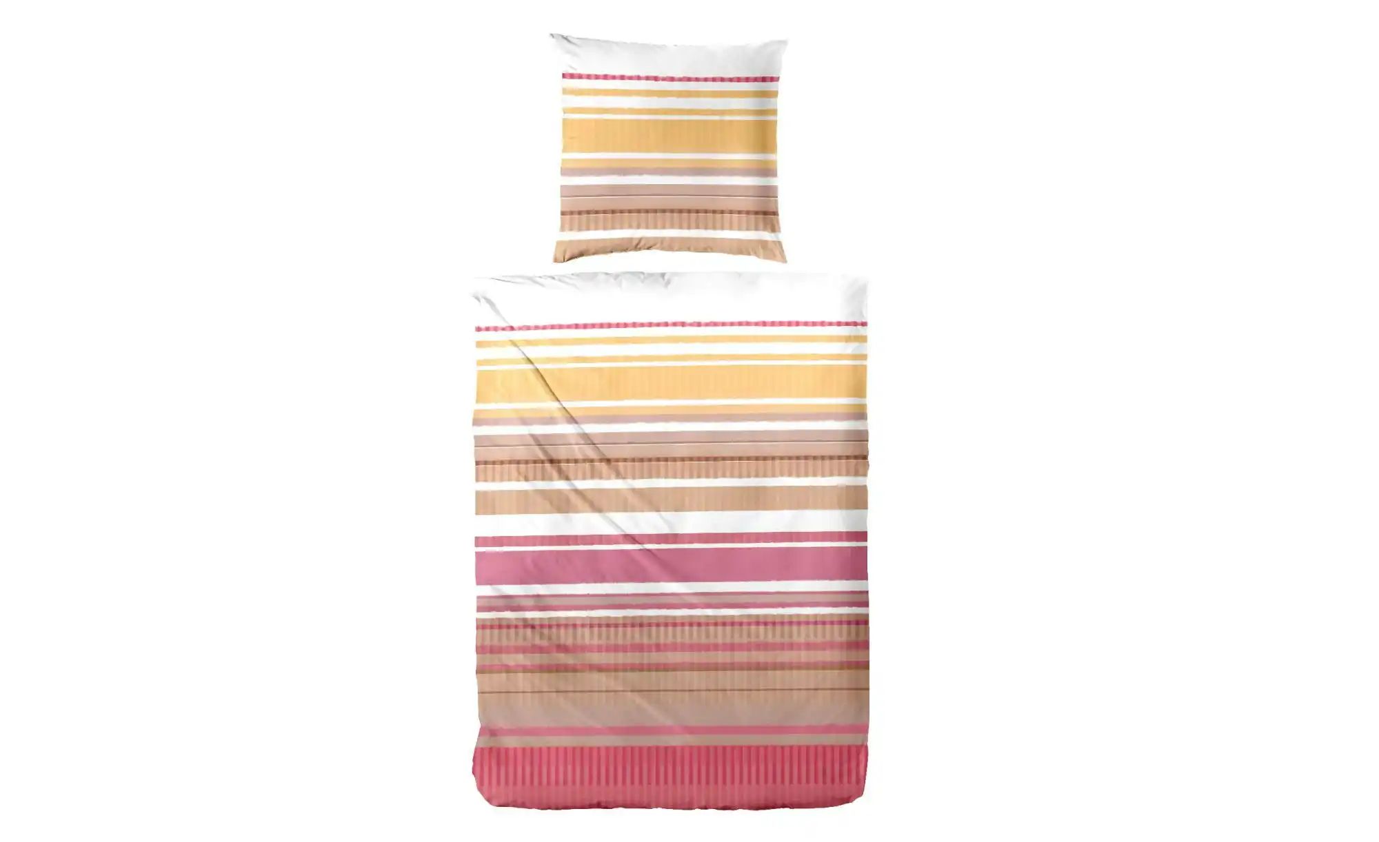 Bettwäsche-Set | rot | Maße (cm): B: 155 H: 1 Bettwaren > Bettwäsche - Sconto