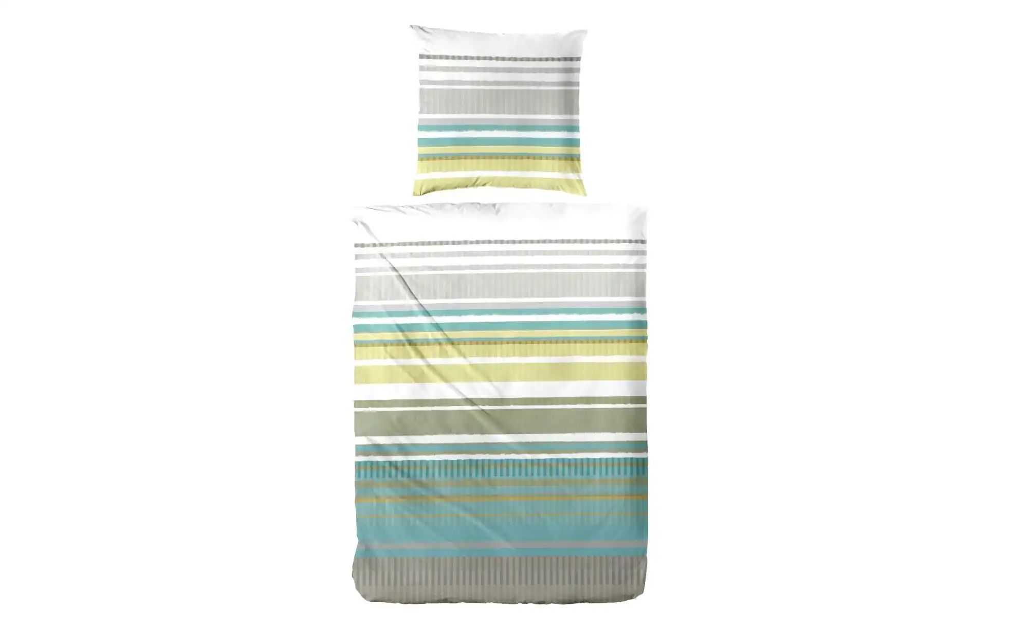 Bettwäsche-Set | grün | Maße (cm): B: 155 H: 1 Bettwaren > Bettwäsche - Sconto