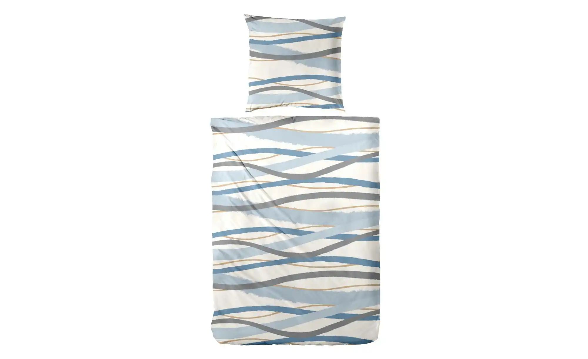 Bettwäsche-Set | grau | Maße (cm): B: 135 H: 1 Bettwaren > Bettwäsche - Sconto