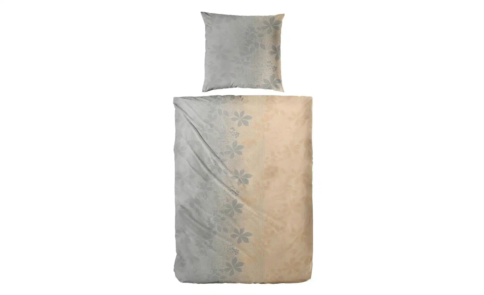 Bettwäsche-Set | grau | Maße (cm): B: 135 H: 1 Bettwaren > Bettwäsche - Sconto