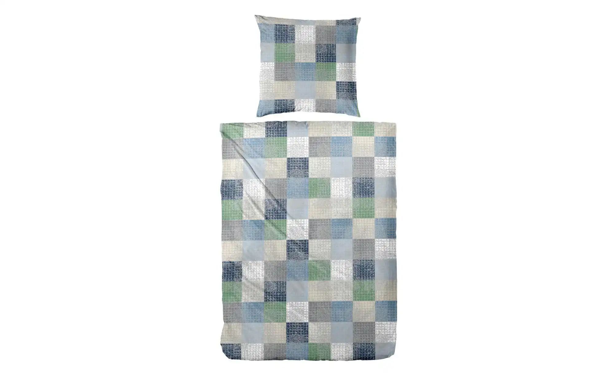 Bettwäsche-Set | blau | Maße (cm): B: 135 H: 1 Bettwaren > Bettwäsche - Sconto