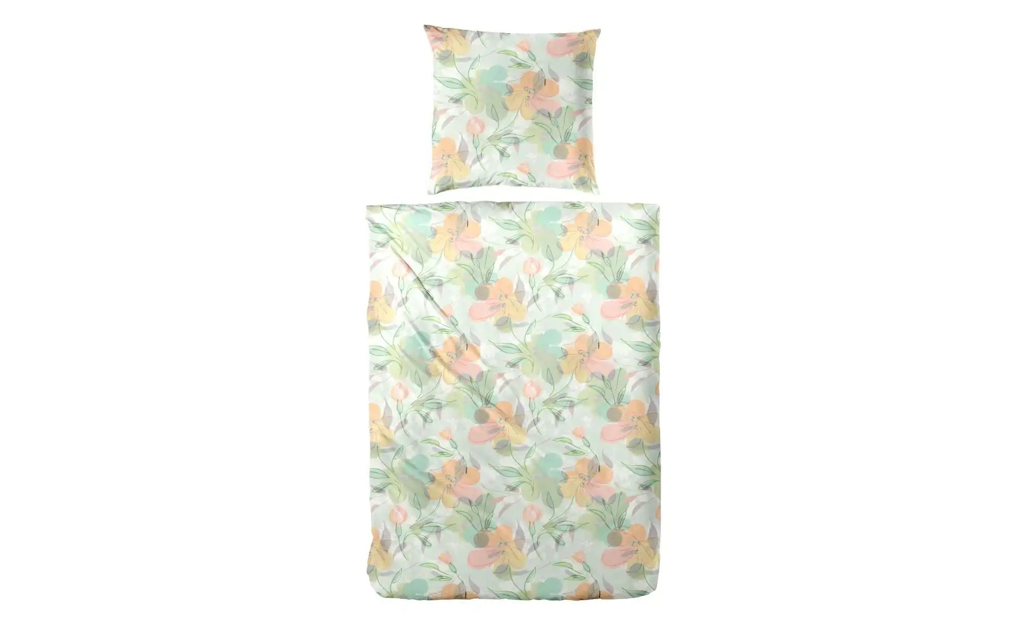 Bettwäsche-Set | grün | Maße (cm): B: 155 H: 1 Bettwaren > Bettwäsche - Sconto