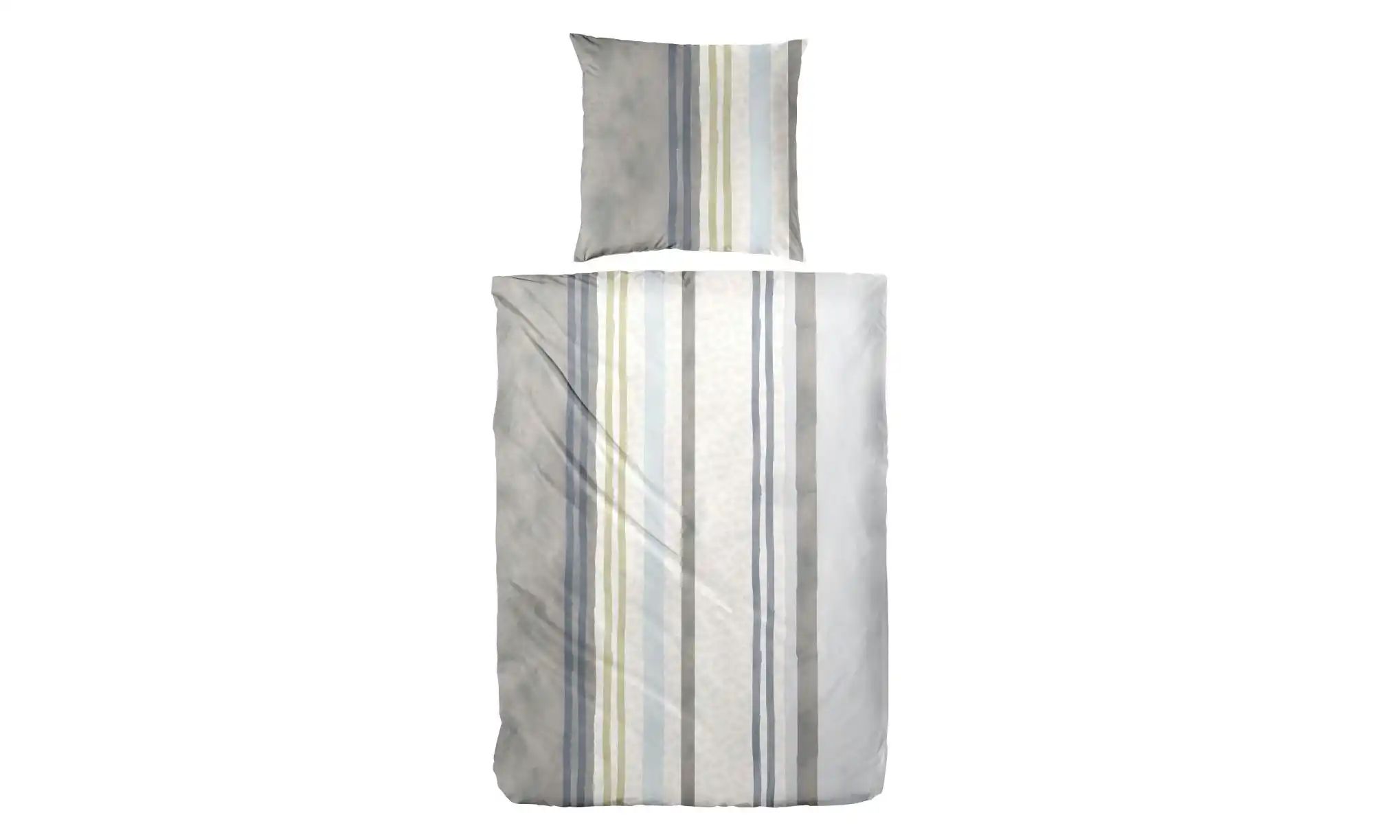 Bettwäsche-Set | grau | Maße (cm): B: 135 H: 1 Bettwaren > Bettwäsche - Sconto