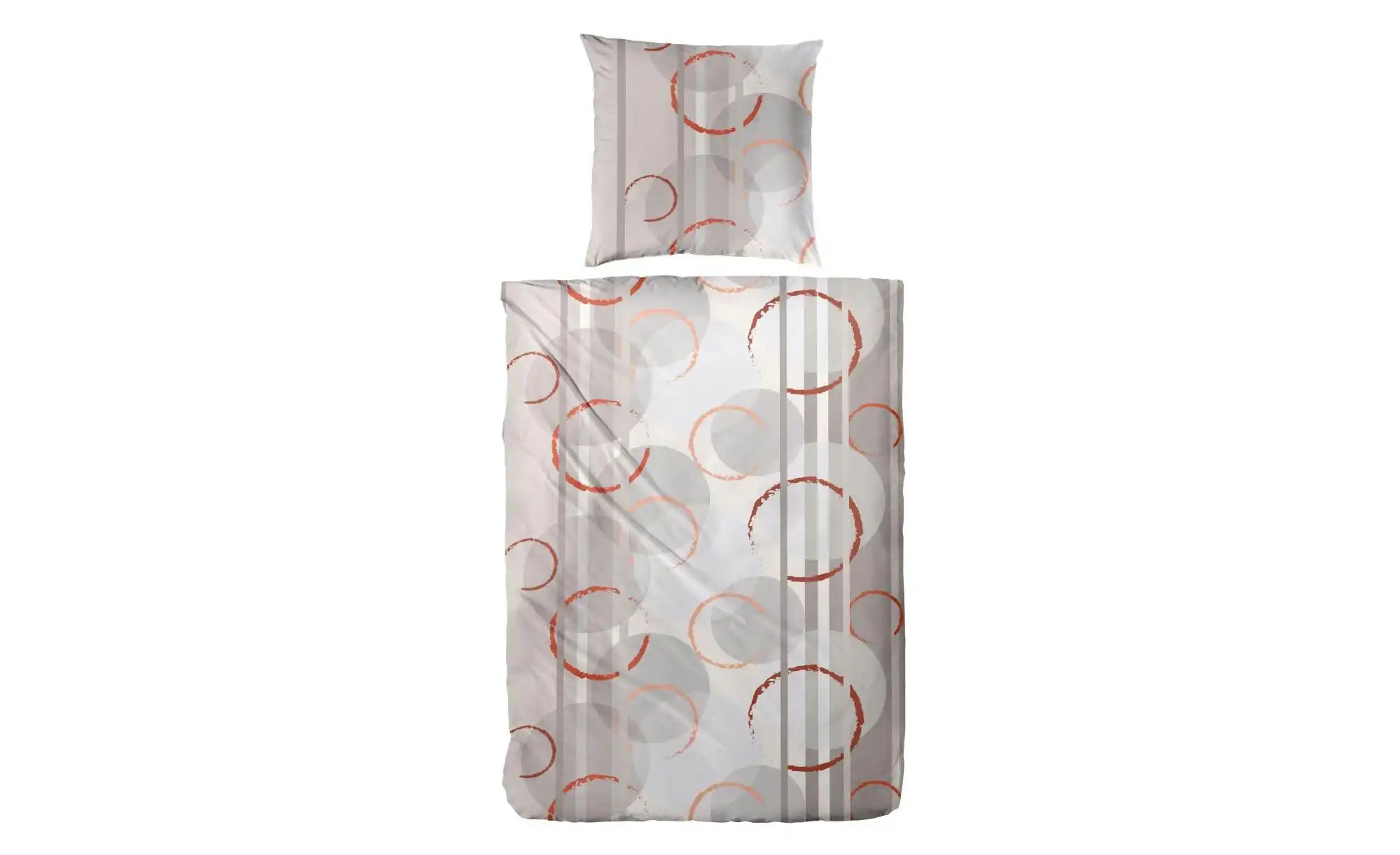 Bettwäsche-Set | grau | Maße (cm): B: 135 H: 1 Bettwaren > Bettwäsche - Sconto