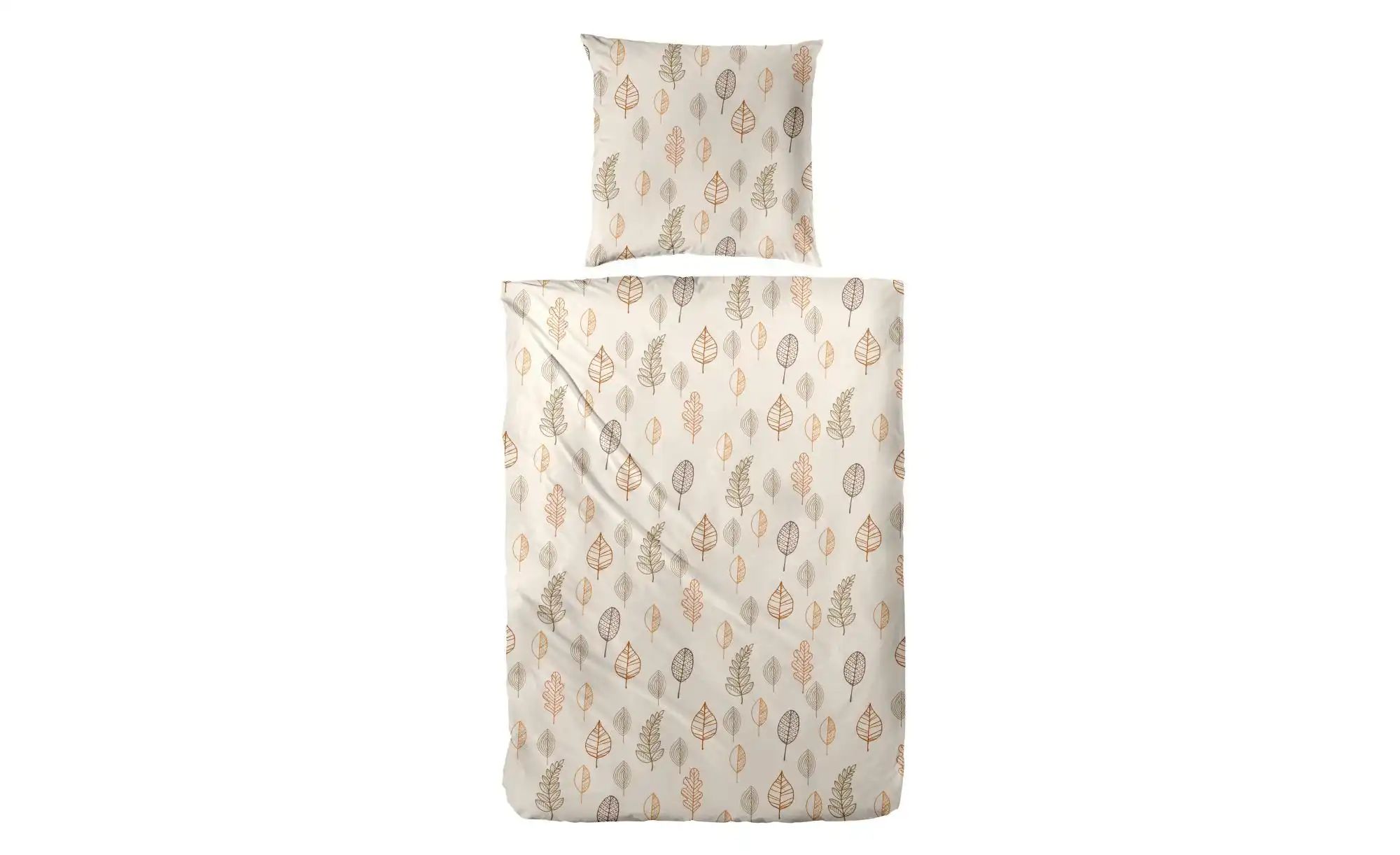 Bettwäsche-Set | braun | Maße (cm): B: 135 H: 1 Bettwaren > Bettwäsche - Sconto