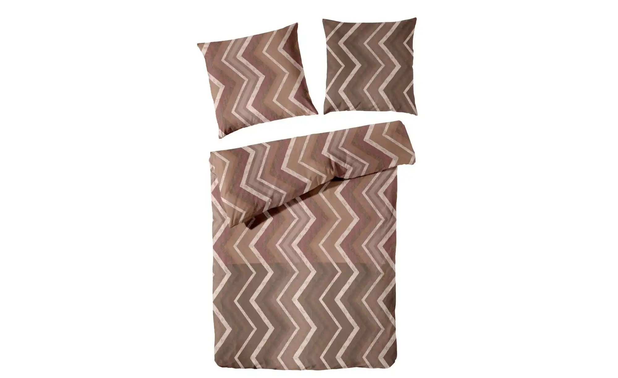 Bettwäsche-Set | rot | Maße (cm): B: 135 H: 1 Bettwaren > Bettwäsche - Sconto