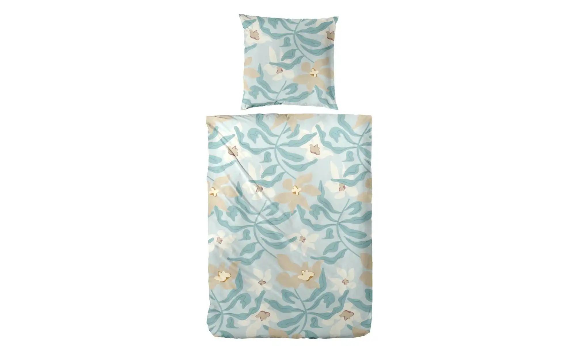 Bettwäsche-Set | grün | Maße (cm): B: 155 H: 1 Bettwaren > Bettwäsche - Sconto