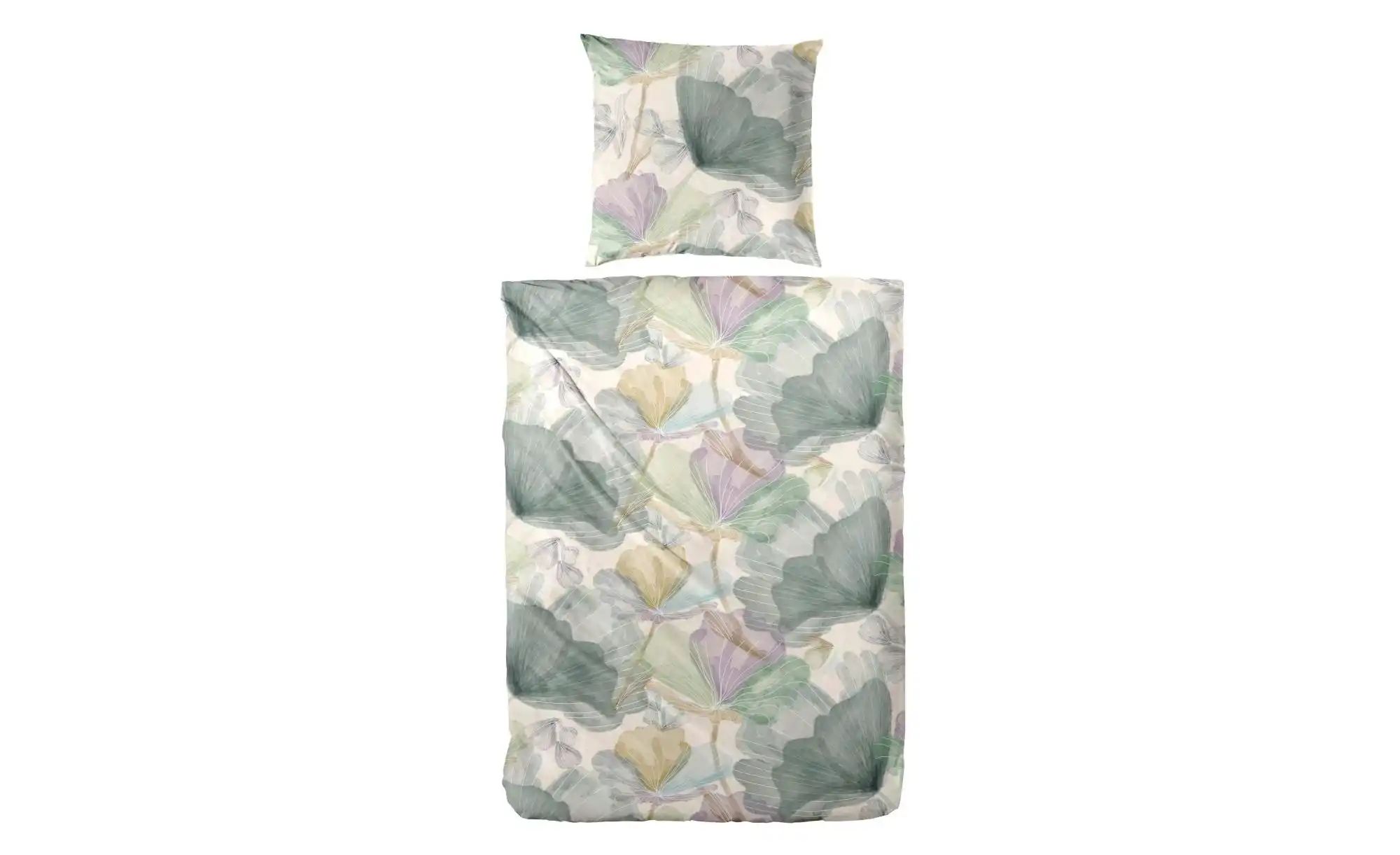 Bettwäsche-Set | grün | Maße (cm): B: 135 H: 1 Bettwaren > Bettwäsche - Sconto