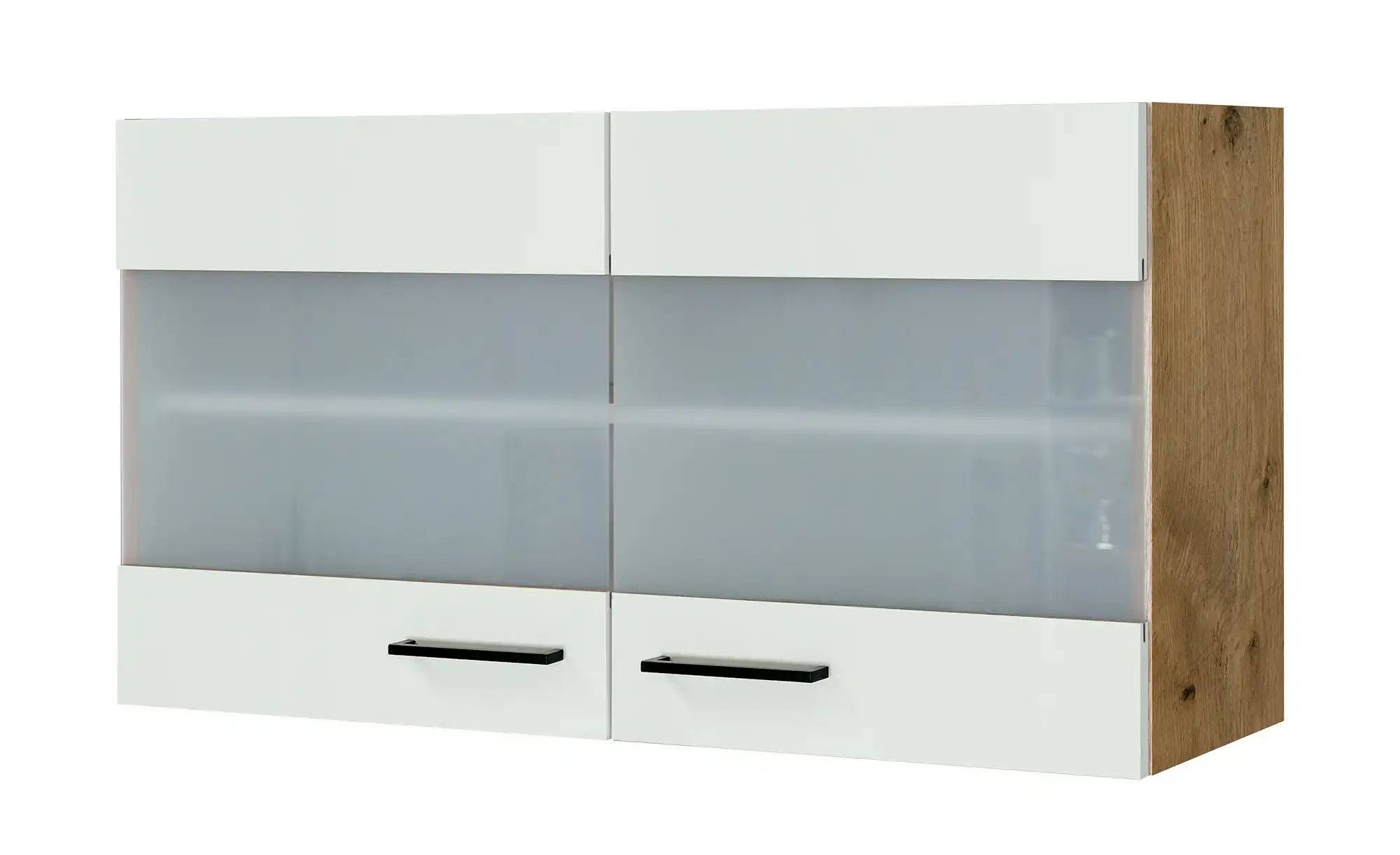 Glas-Hängeschrank  Ens ¦ creme ¦ Maße (cm): B: 100 H: 54,8 T: 32  –