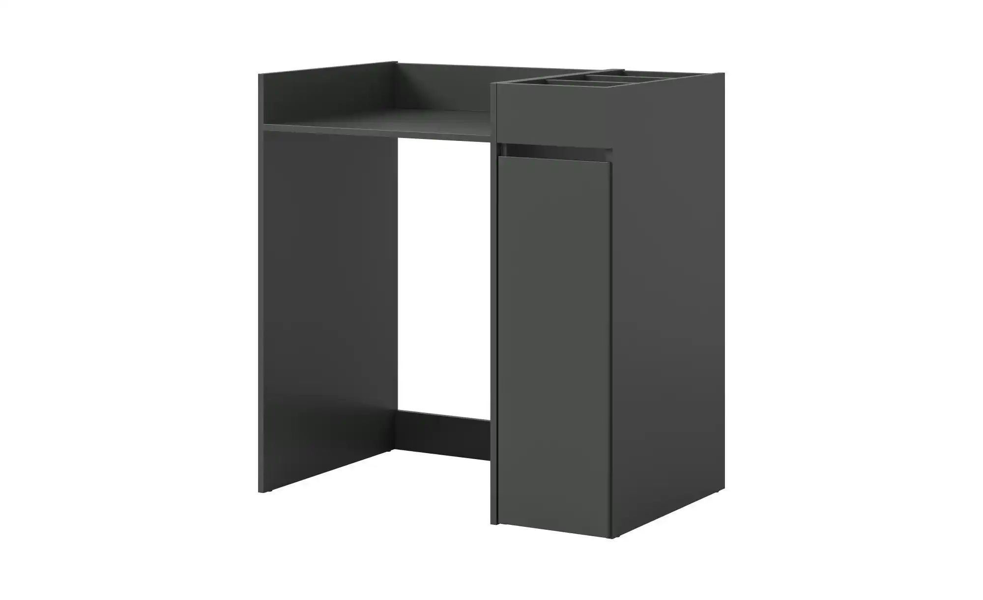 Free Waschmaschinenschrank 1 Schublade, 5 Regale Anthrazit. - Bild 4
