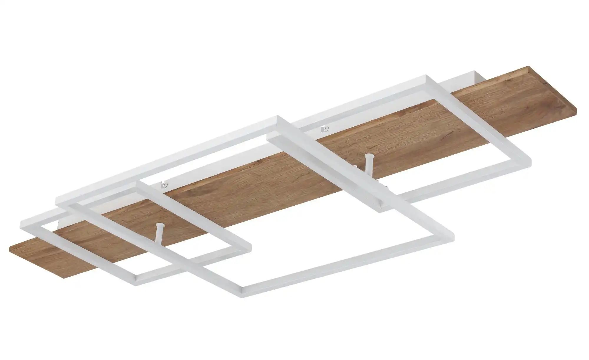 Weiß Led Deckenleuchte Deckenleuchte Wohnzimmerlampe Dimmbar Metall L 95 Cm - Bild 2