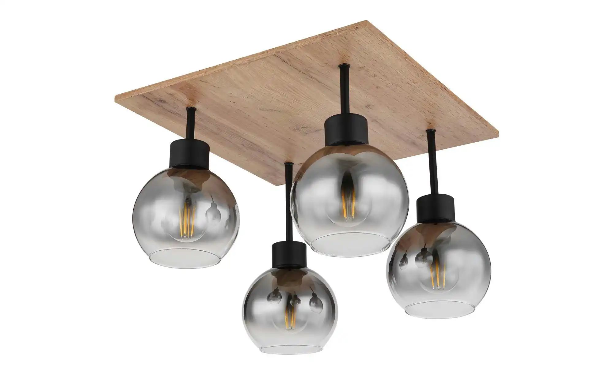 Globo Transparent/Braun/Grau Deckenleuchte, Moitas (E27) - Bild 2
