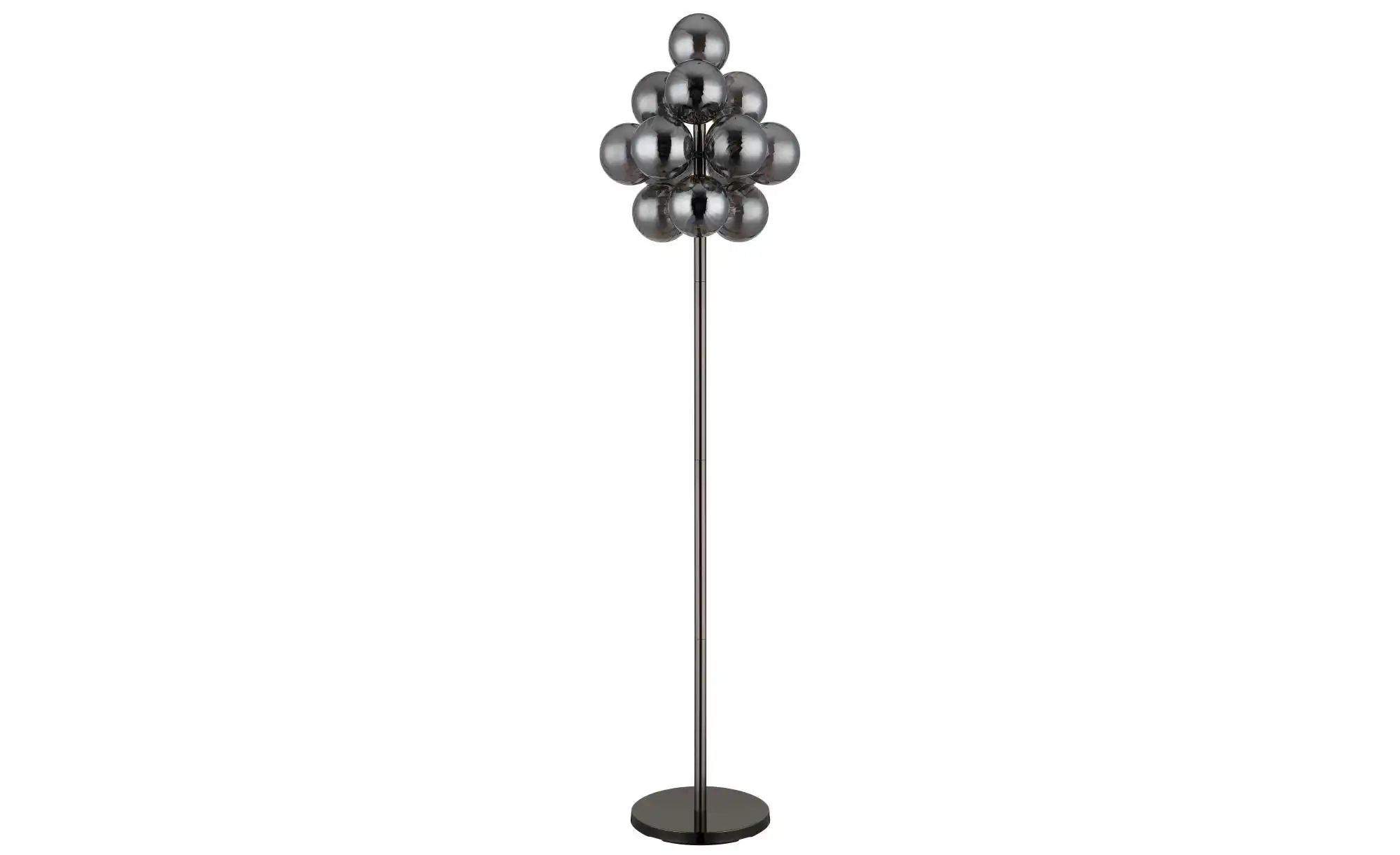 Schwarz Stehleuchte Stehlampe Wohnzimmerlampe Glaskugel 13 Flammig Rauch H 160Cm - Bild 3